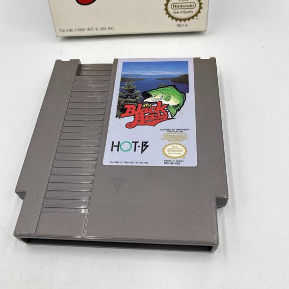 The Black Bass - NES Nintendo - With Original Box! - Picture 2 of 10